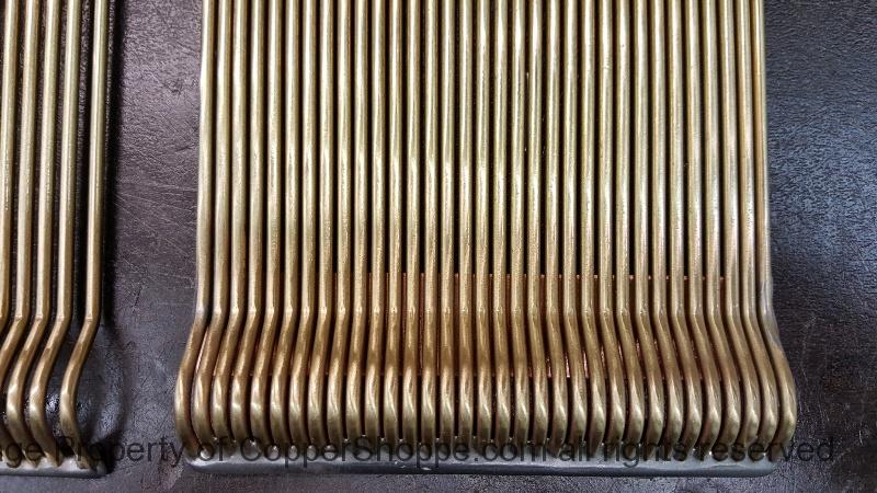 AutoClear Brasstonian Series Copper Downspout Cleanout Filter Leaf Diverter