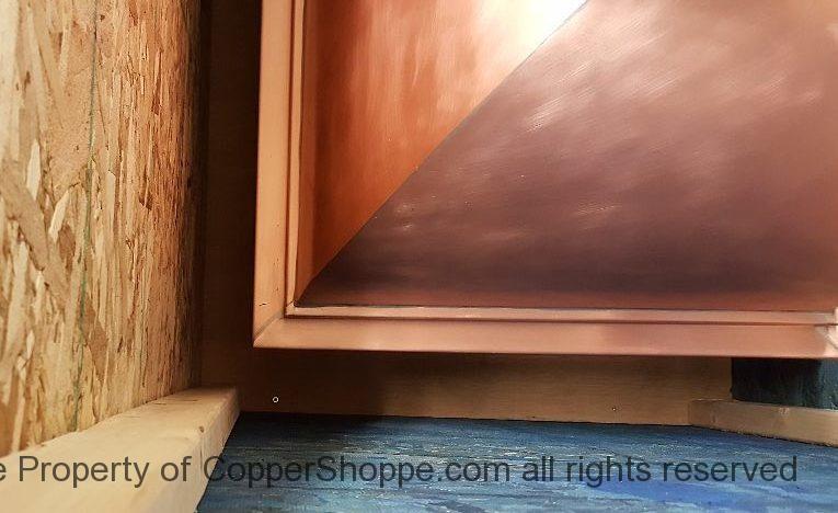 Copper Dome Style Chimney Cap with Lattice and Copper Spire