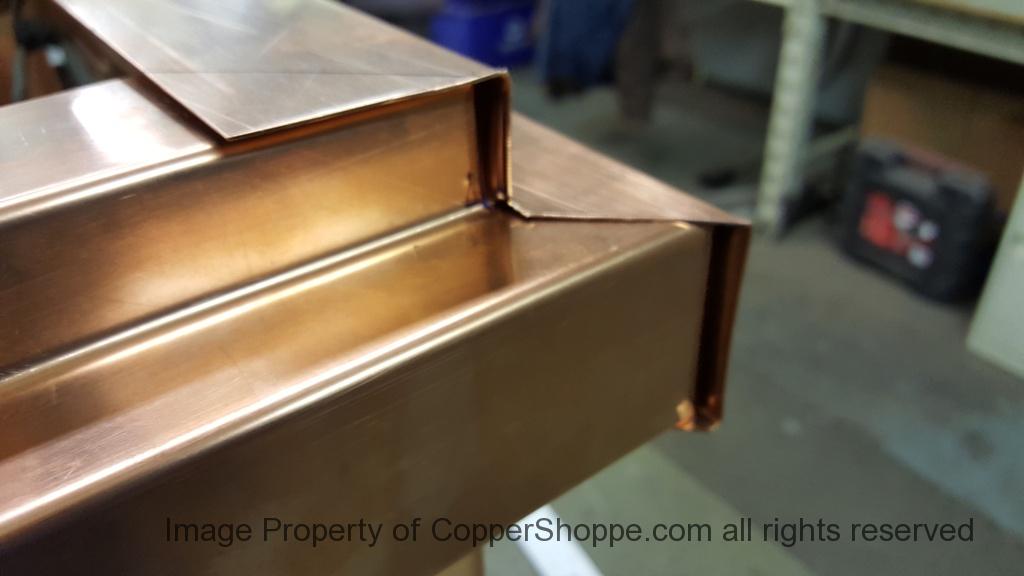 Copper Dome Style Chimney Cap with Lattice and Copper Spire