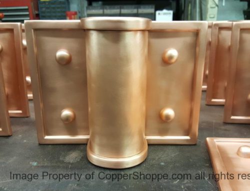 Winthrop Ornamental Copper Downspout Bands