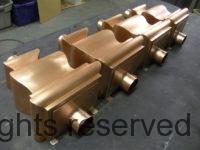 Old World 6 Copper Leader Heads Collector Boxes