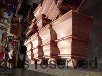 Old World 5 Copper Leader Heads Collector Boxes