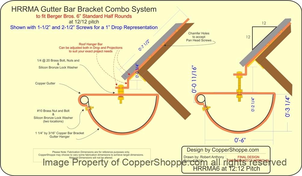 Roof Hanger Adjustable 6 inch