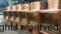 AutoClear Brasstonain Standard for 4" and 3" Round Copper Downspouts