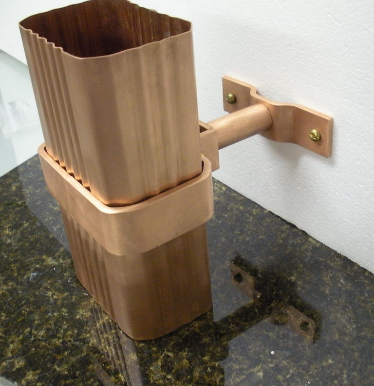 DSBTR Copper Downspout Brackets The New