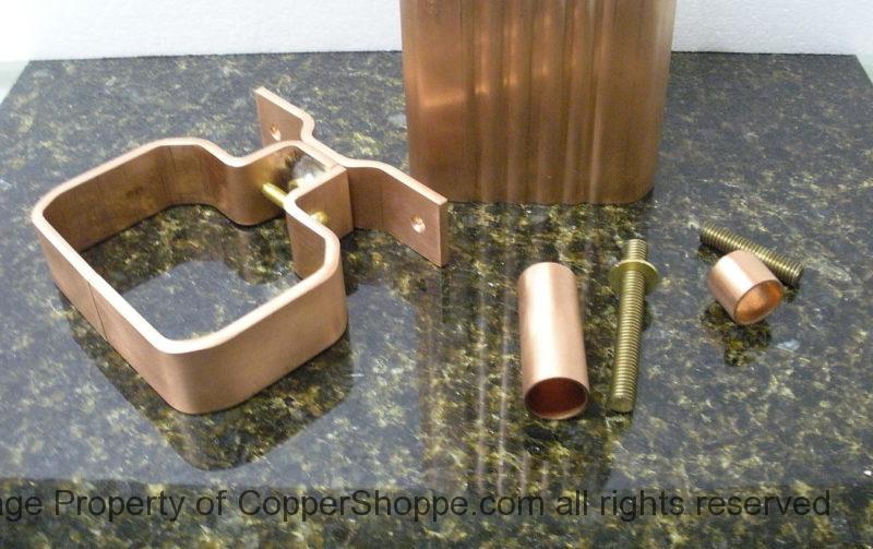 DSBTR Copper Downspout Brackets The New