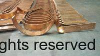 Custom SideRider Copper Gutter Brackets with Riser