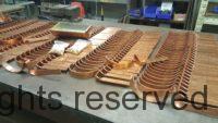 Custom SideRider Copper Gutter Brackets with Riser