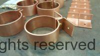 Knoke Copper Downspout Bracket for 3" Round Copper Downspouts
