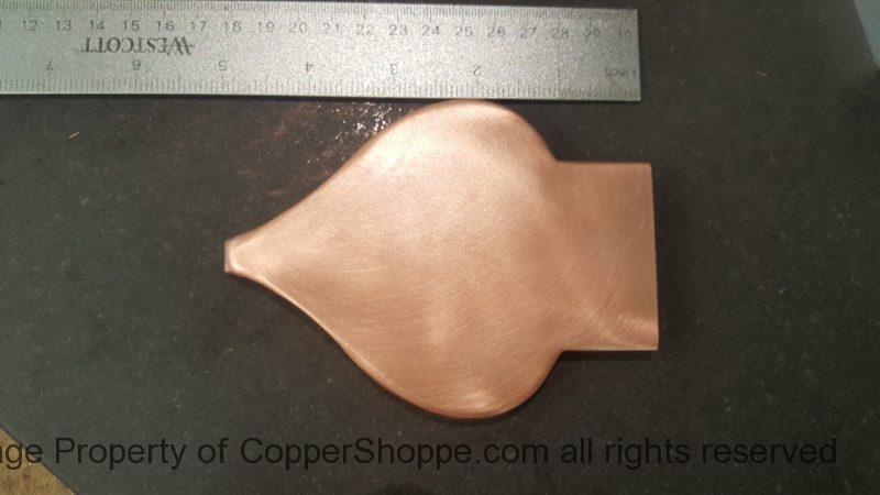 SPADE Ornamental Decorative Copper Downspout Band Ears