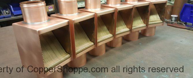 AutoClear Brasstonian Ultra Rod Packs for 3″ Round Copper Downspouts