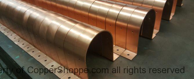 RDSM Copper Downspout Brackets