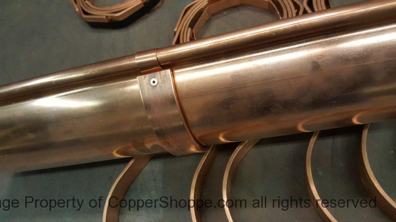 HRFDT Copper Gutter Brackets for Half Round Copper Gutters
