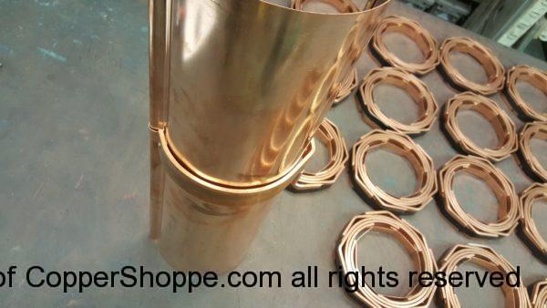 HRFDT Copper Gutter Brackets for Half Round Copper Gutters