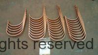 HRRM Copper Gutter Brackets for Roof Deck Mounting.