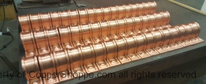 Radmont Radius Ornamental Decorative Copper Downspout Bands Straps