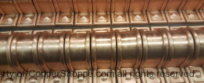 Radmont Radius Ornamental Decorative Copper Downspout Bands Straps