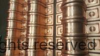 Radmont Radius Ornamental Decorative Copper Downspout Bands Straps