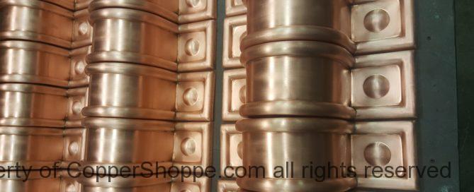 Radmont Radius Ornamental Decorative Copper Downspout Bands Straps