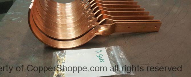 SideRider Copper Gutter Brackets for Half Round Copper Gutters