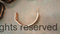 HRFDT Copper Gutter Brackets for 6" Half Round Gutters (KWM Gutter Machine)