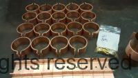 Knoke Copper Downspout Brackets for 3" Round Copper Downspouts