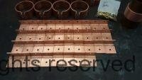 Knoke Copper Downspout Brackets for 3" Round Copper Downspouts