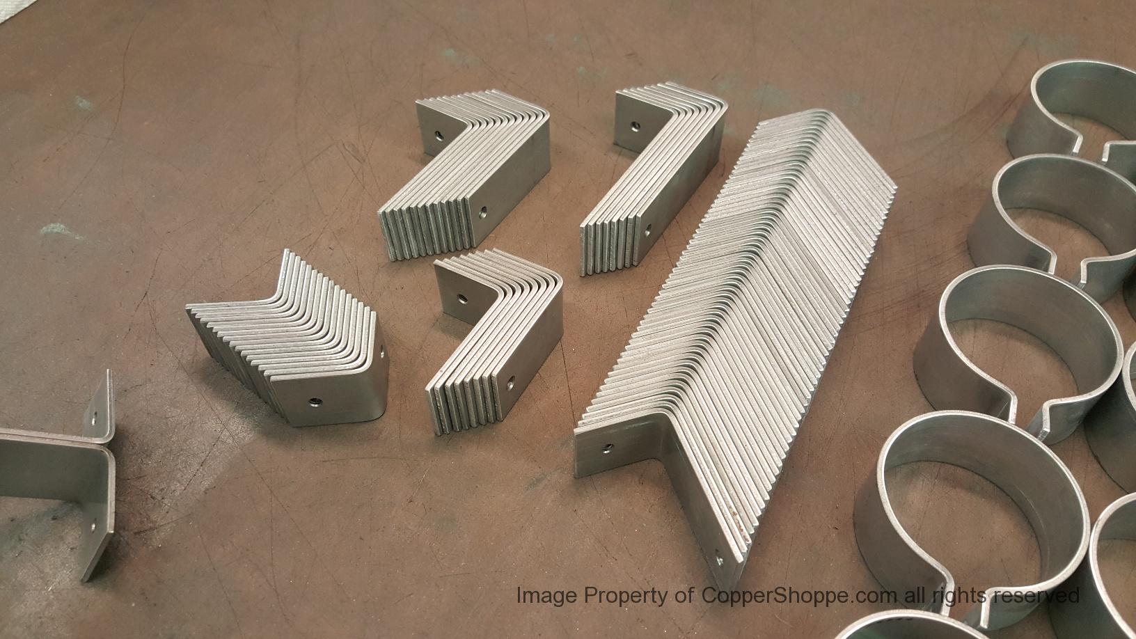 Knoke Galvanized Steel Downspout Brackets for 3" Round Downspouts