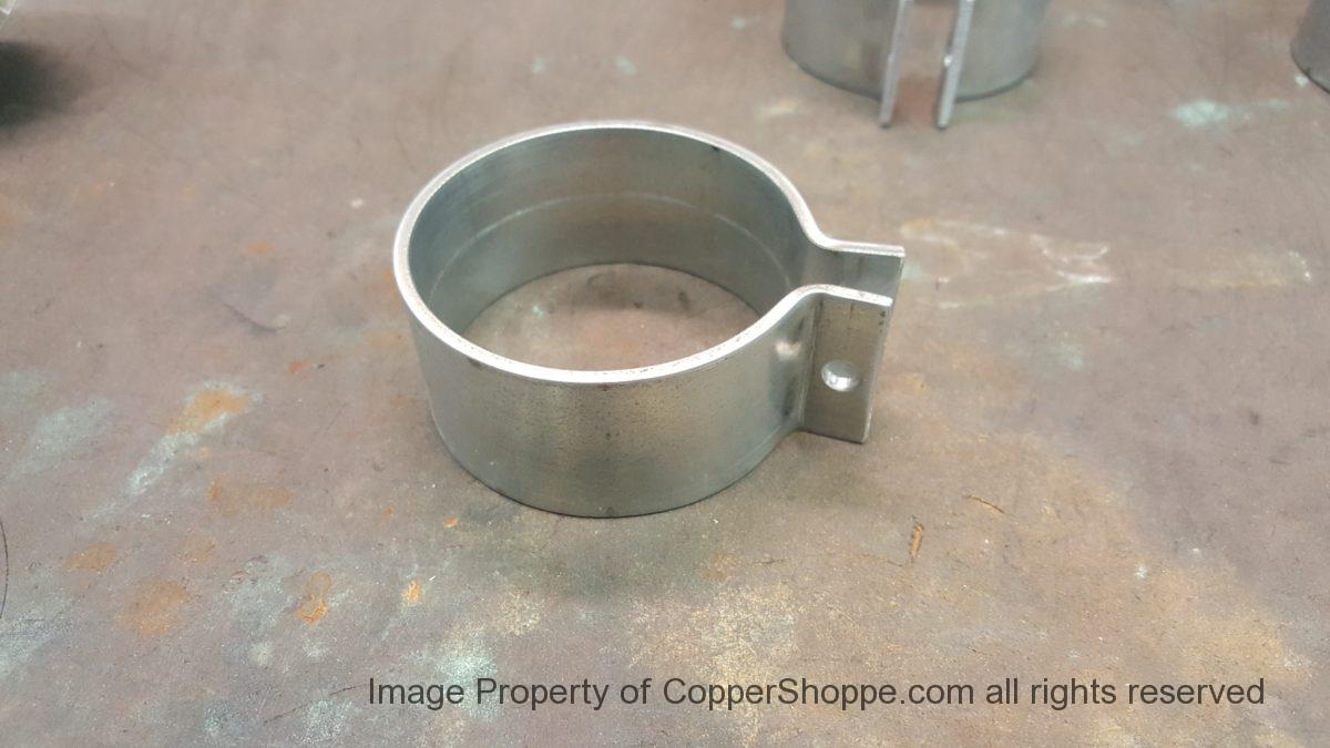 Knoke Galvanized Steel Downspout Brackets for 3" Round Downspouts The