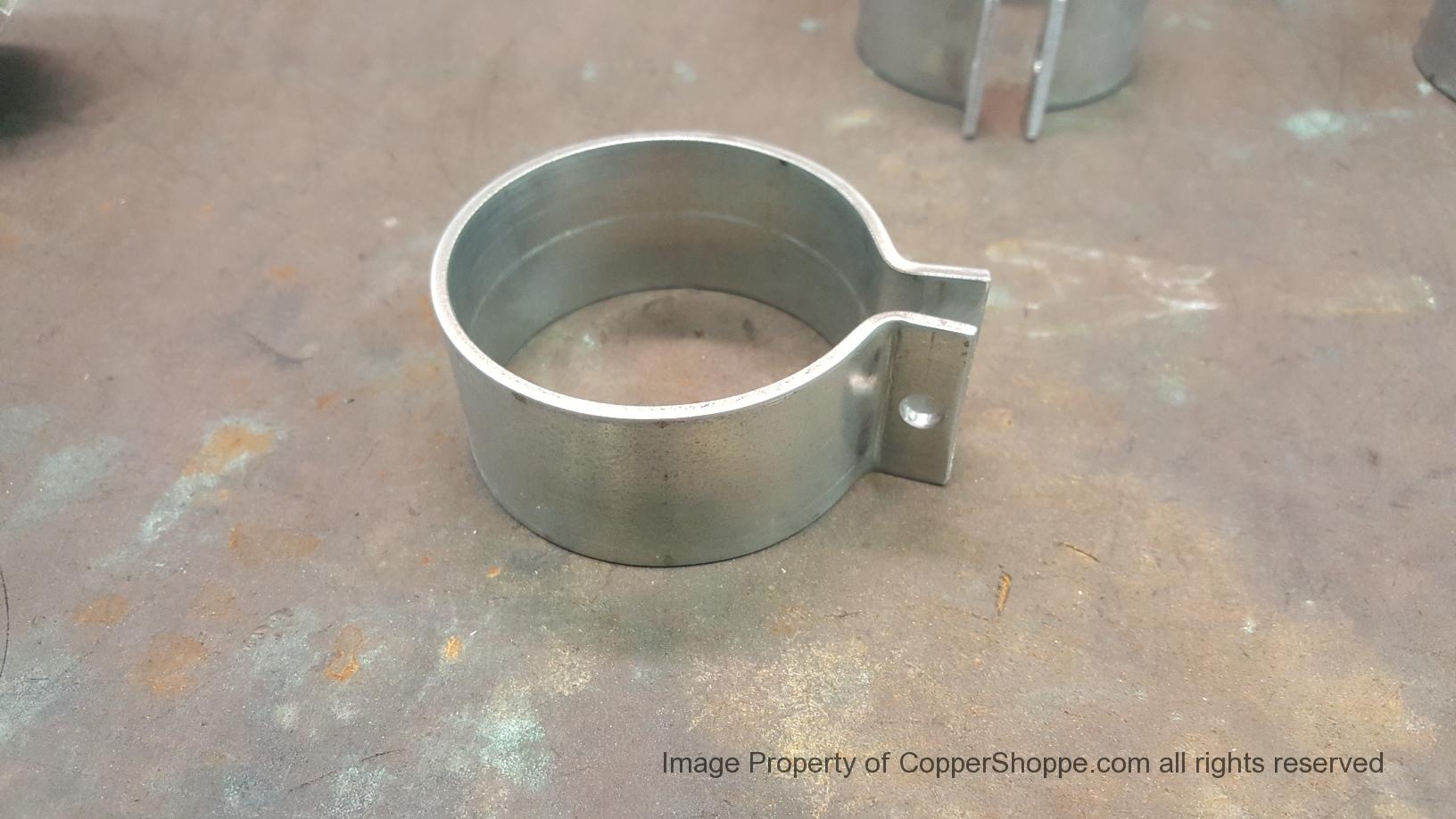 Knoke Galvanized Steel Downspout Brackets for 3" Round Downspouts