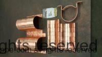RDS Copper Downspout Brackets for 5 Inch Round Copper Downspouts