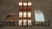 Varni Copper Downspout Brackets for 3" Round Copper Downspouts
