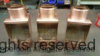 AutoClear Brasstonian Series with Standard Rod Packs Copper Downspout Leaf Diverters Filters Cleanouts