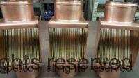 AutoClear Brasstonian Extreme Copper Downspout Clean Outs Leaf Diverters Filters for 4" by 3" Rectangular Copper Downspouts