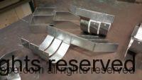 Custom Galvanized Steel HRU Gutter Brackets