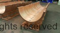 Torres 2 Copper Downspout Brackets for 4" Round Copper Downspouts