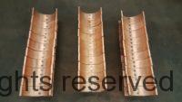 Torres 2 Copper Downspout Brackets for 4" Round Copper Downspouts