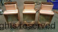 AutoClear Brasstonian Leaf and Debris Diverter Filter Cleanout for 4" by 3" Rectangular Copper Downspouts