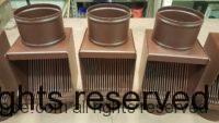 AutoClear PCSS in Custom Color Downspout Cleanout Leaf Diverter for Aluminum Downspouts