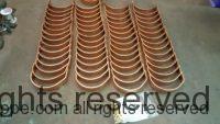 Copper Gutter Brackets for 5" Copper Gutters as made by World Gutter Systems