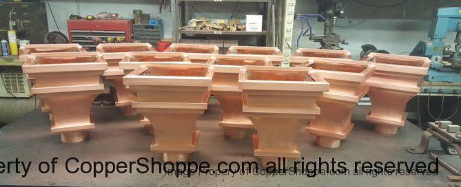 Old World 1 Copper Leader Heads Collector Boxes