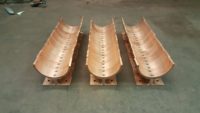 Torres 2 Copper Downspout Brackets for Round Downspouts