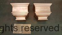 Nemours Copper Leader Heads Collector Boxes