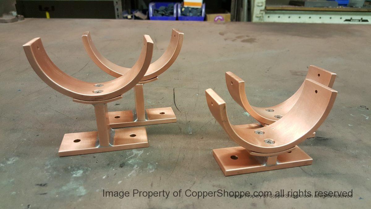 Torres 2 Copper Downspout Brackets The New