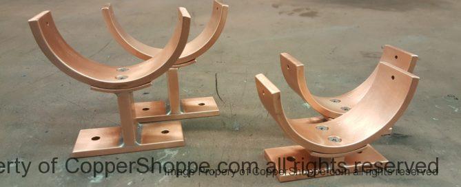 Torres 2 Copper Downspout Brackets