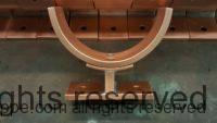 Torres 2 Copper Downspout Brackets Round 4