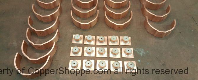 Bandit Base U Style Copper Downspout Brackets