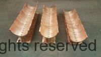 Torres Copper Downspout Brackets for 4" Round European Copper Downspouts