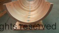 Torres Copper Downspout Brackets for 4" Round European Copper Downspouts