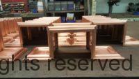 Dorchester Ornamental Copper Downspout Bands for 5" by 4" Rectangular Copper Downspouts